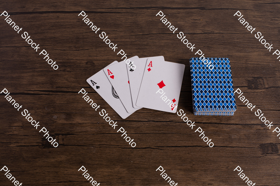 Four aces playing cards. Four playing cards of the same rank stock photo with image ID: 02be84f0-a493-4b7a-ba63-f08b3a35de58