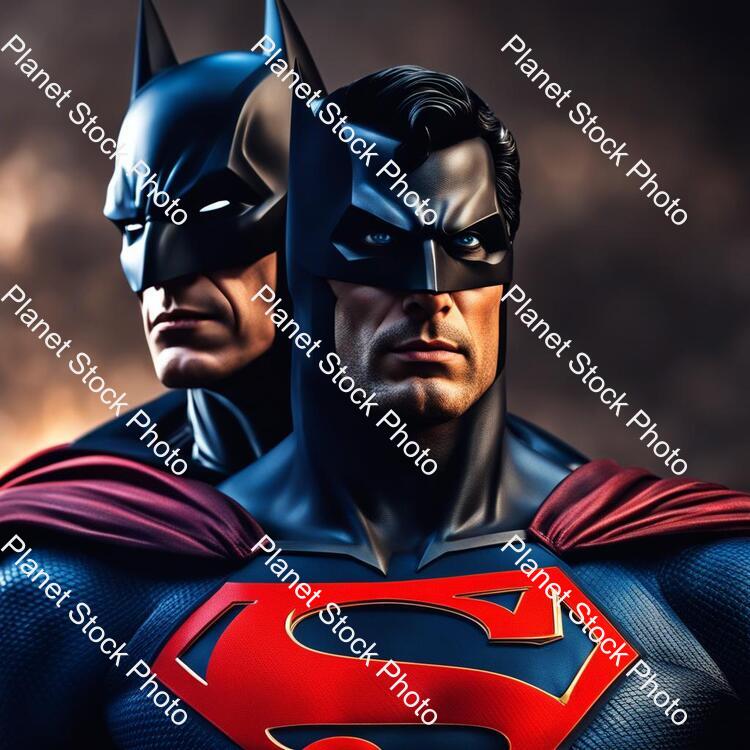 Combination of Superman and Batman with Dark Aura stock photo with image ID: 294c46d3-0021-4a33-8b03-e10bbff32ce8