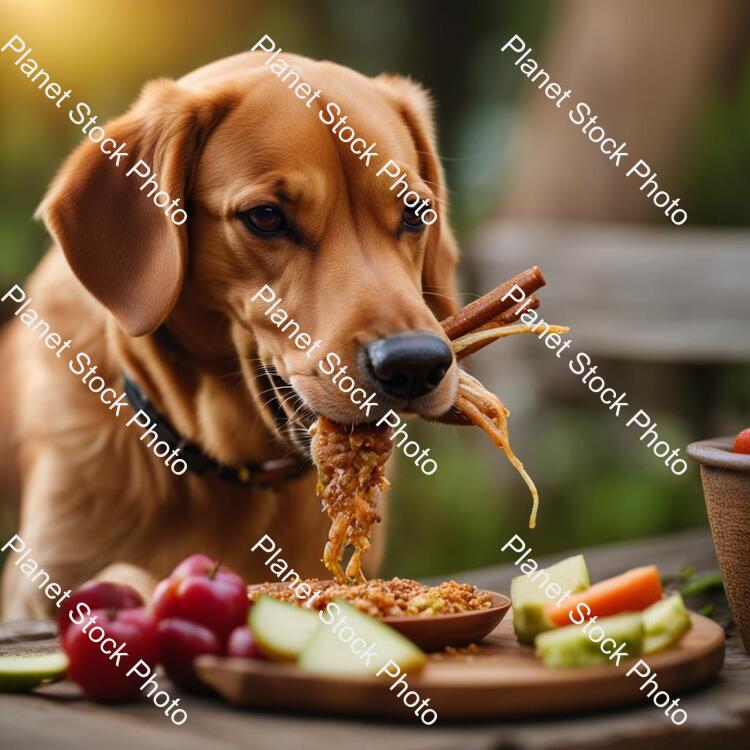 A Dog Eating stock photo with image ID: 319c6430-8f74-4ccb-8c7e-edf9036adabe