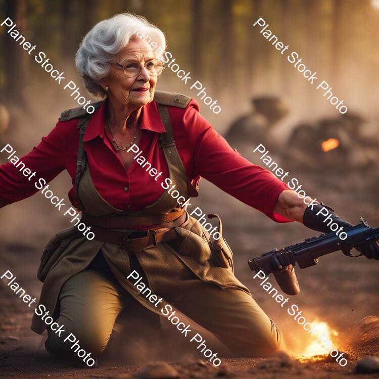 Sexy Granny Fallen in Battle stock photo with image ID: 86743474-2740-4dd4-b1c2-e847ee1de851