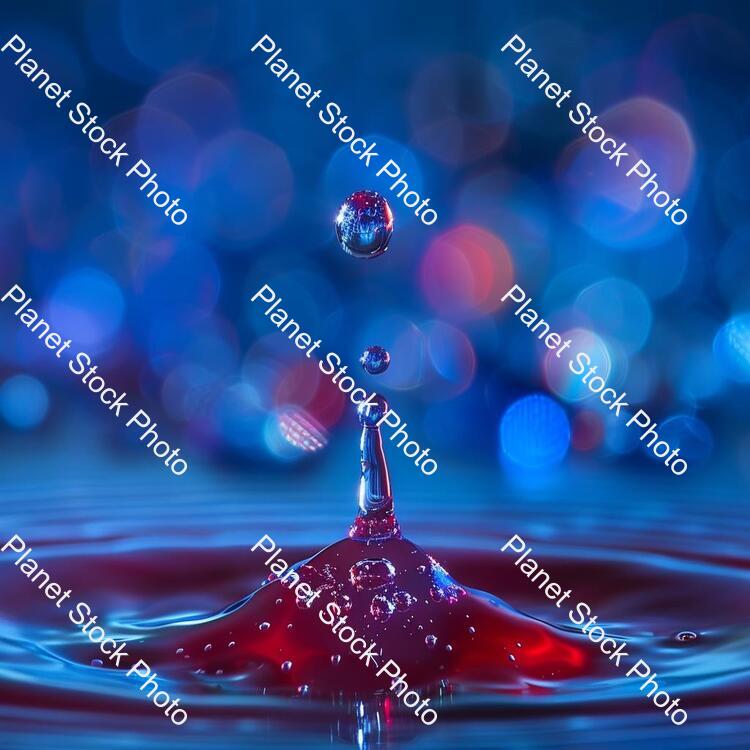 A Macro Photography of a Water Droplets stock photo with image ID: b0f9c4ba-d060-4299-93ff-b023b279a4e9