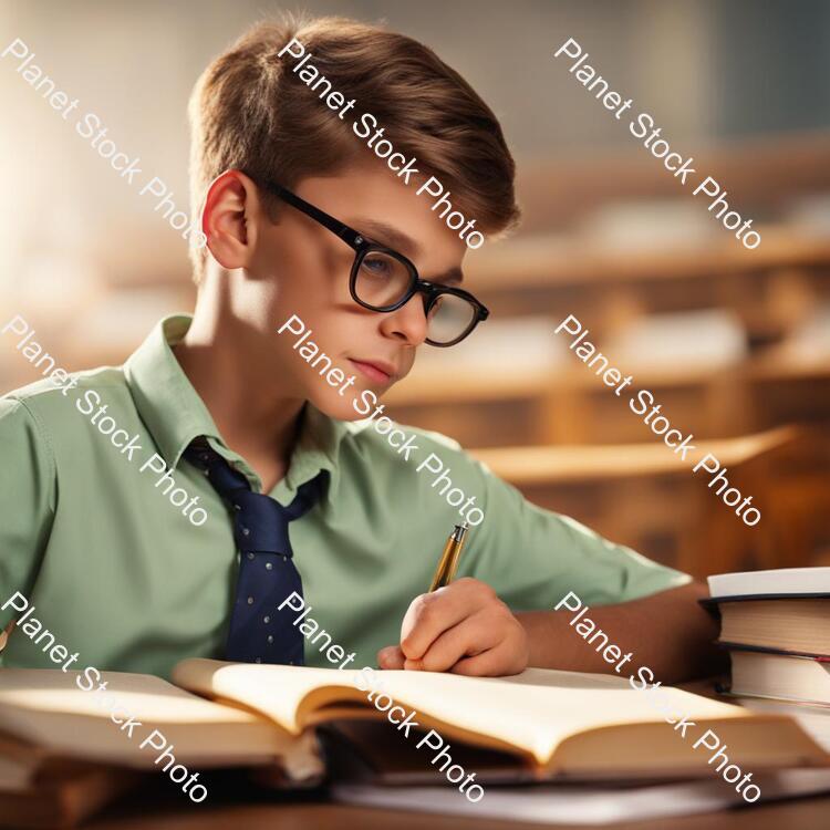 Study Boy For Exams stock photo with image ID: c392e801-6e5b-43c5-961a-87600ab355c6