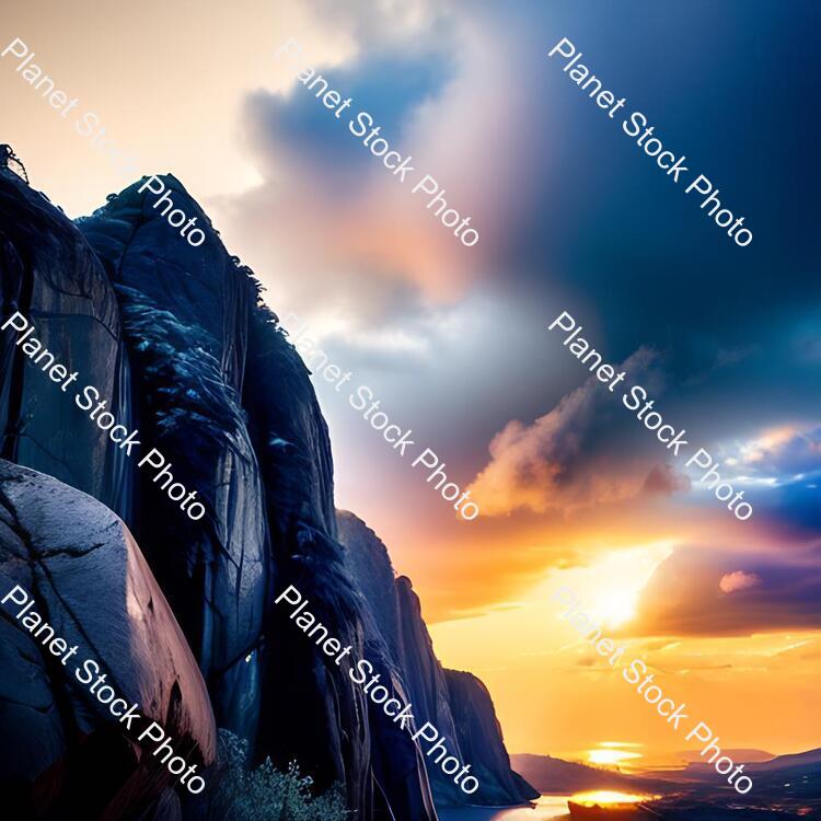 Blue Sky Landscape stock photo with image ID: cc2fee6d-04ab-4181-a6b3-776d3c5abd23