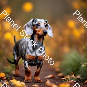 Silver Dapple Dachshund stock photo with image ID: 040117dc-195d-4682-8d23-a0dd3ede662c