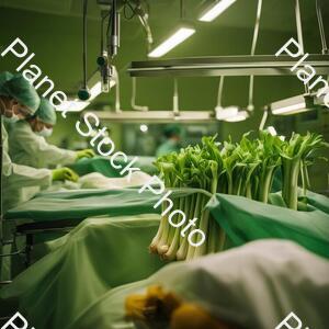 Leek in Operating Room stock photo with image ID: 57b8c42c-eacb-418a-879e-a1aa032fe1f2