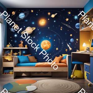 A Kids Room Aroun 10-12 Years Who Likes Astronomy stock photo with image ID: 6afc8584-4016-486d-beff-4e4f4bd5c2e0