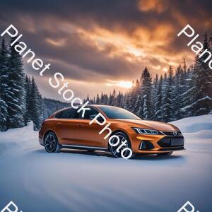 Car with Snow stock photo with image ID: 8f193fca-8492-4728-b8e2-0aa16e7ed097