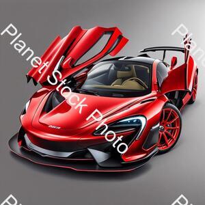 Draw a Mclaren in Red Color stock photo with image ID: b21d37fd-d832-4120-88f1-38e3e1ecca87