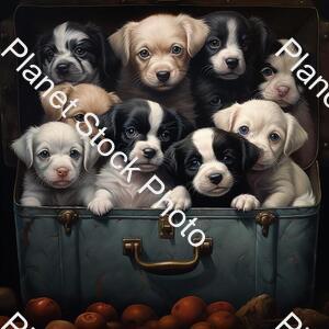 Puppies stock photo with image ID: e0a8f3da-2684-4e3b-b998-f16ed11cdb2c