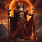Draw Hades the Father of the Realm of the Dead Hades God in the Greek Mythology
