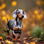 Silver Dapple Dachshund