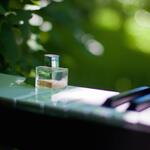 Perfume on a Piano in Nature