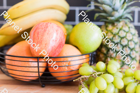 A selection of fruits stock photo with image ID: 45a89899-010b-4ea3-a9ed-32dc193b890d